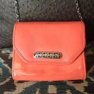 Brighton "Little Dainty" Mini Cross Body Bag Coral
